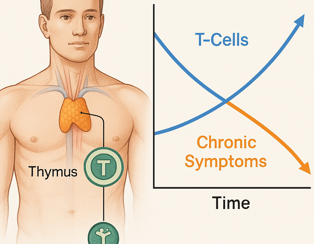 รู้จัก T-cells และต่อมไทมัส: กุญแจสำคัญของการฟื้นฟูภูมิคุ้มกันจากภายใน